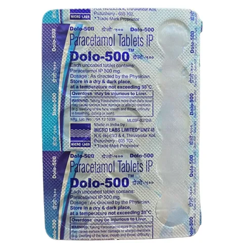 Dolo 500 Tablet product image