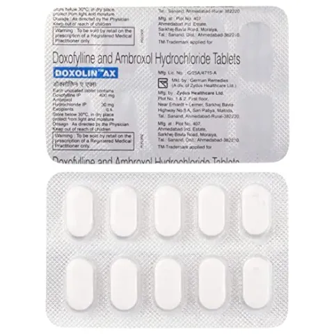 Doxolin Ax Tablet product image