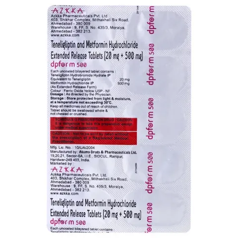 Dpfor M 500 Tablet product image