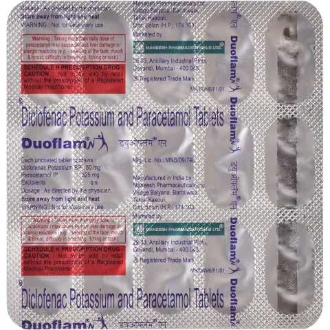 Duoflam N Tablet product image