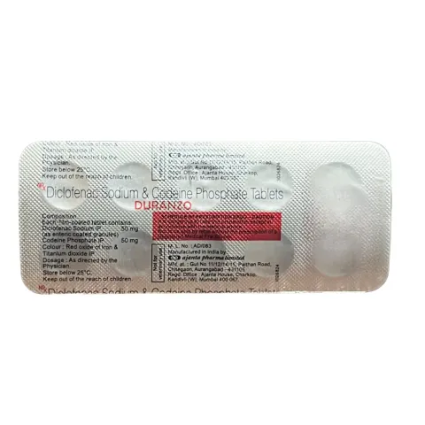 Duranzo 50/50 Tablet product image