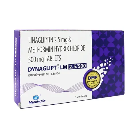 Dynaglipt Lm 2.5/500 Tablet product image