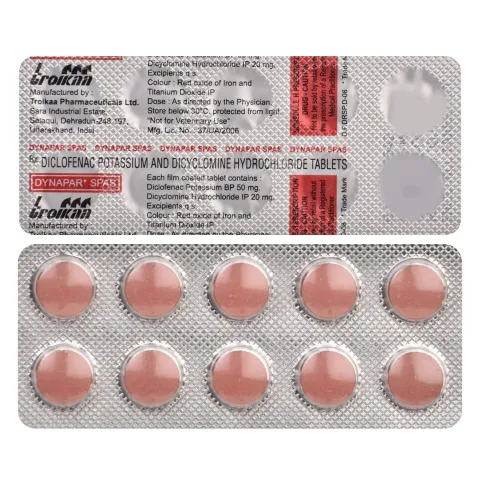 Dynapar Spas Tablet product image