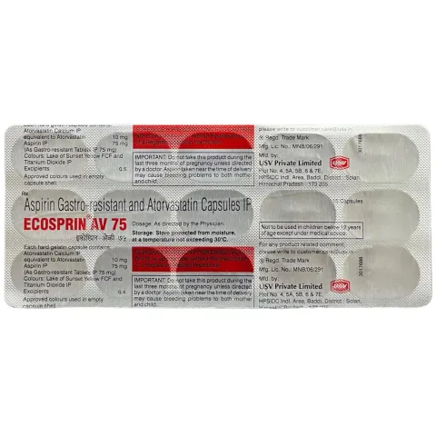 Ecosprin Av 75 Capsule product image
