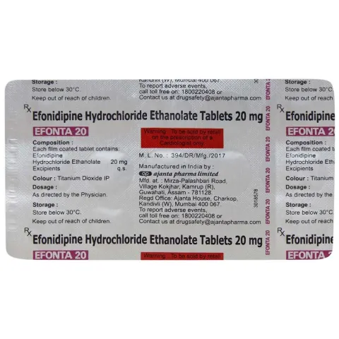 Efonta 20 Tablet product image