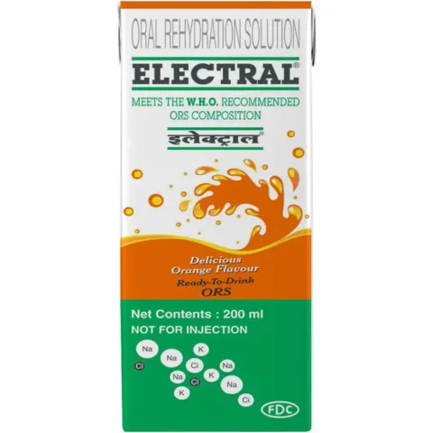 Electral Liquid Orange 200ml product image