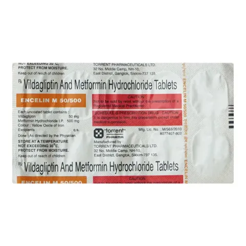 Encelin M 50/500 Tablet product image
