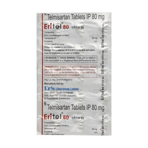 Eritel 80 Tablet product image