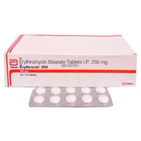 Erythrocin 250 Tablet product image