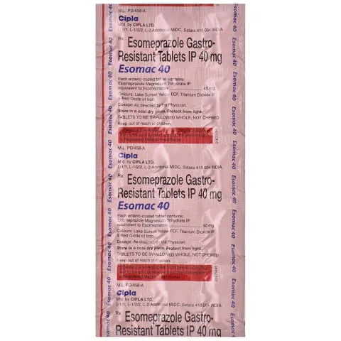 Esomac 40 Tablet product image