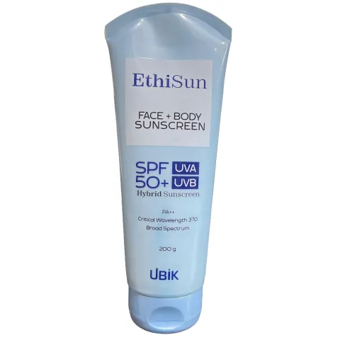 Ethisun Face + Body Sunscreen 200gm product image