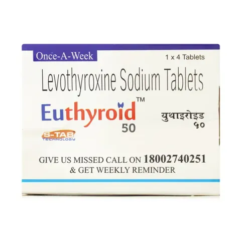 Euthyroid 50 Tablet product image