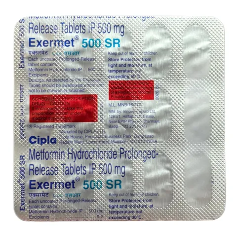 Exermet 500 Sr Tablet product image