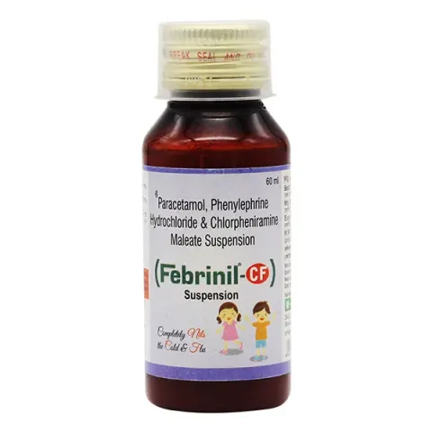 Febrinil Cf Suspension 60ml product image