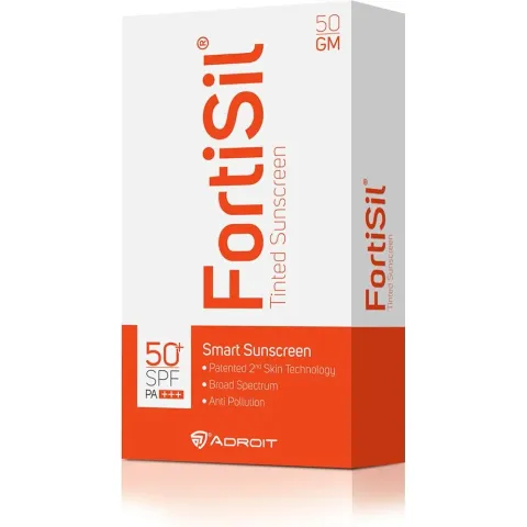 Fortisil Spf 50 Tinted Sunscreen Gel product image