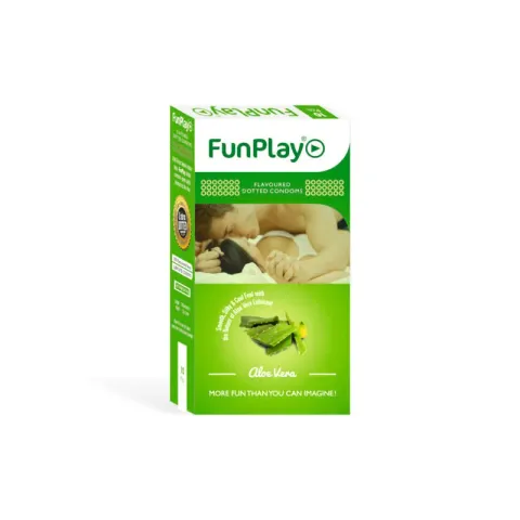 Funplay Aloevera Dotted Condom 10 Pcs product image