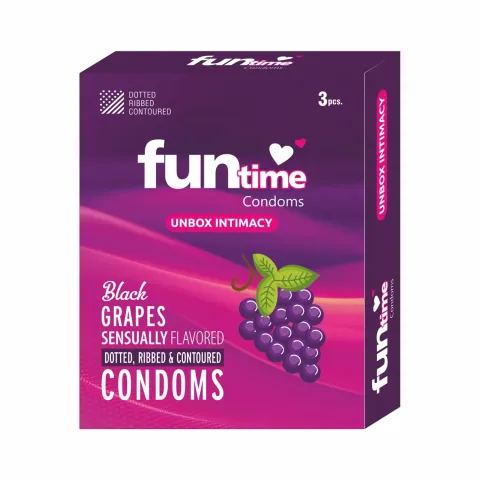 Funtime Condom Grapes 3pcs product image