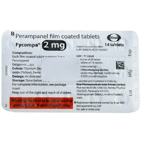 Fycompa 2mg Tablet product image
