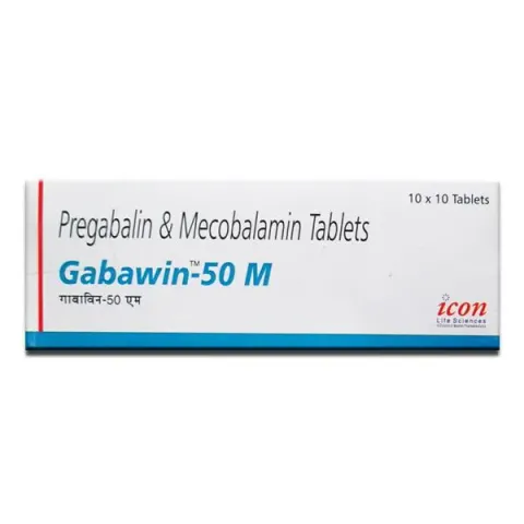 Gabawin M 50 Tablet product image