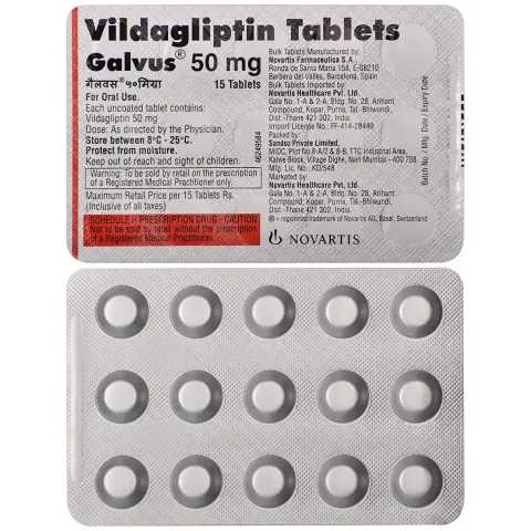 Galvus 50mg Tablet product image