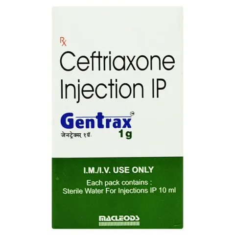 Gentrax 1gm Injection product image