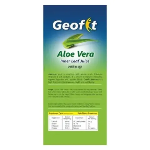 Geofit Aloe Vera Juice For Immunity And Digestion product image