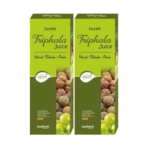 Geofit Triphala Juice 500ml Each Pack Of 2 product image