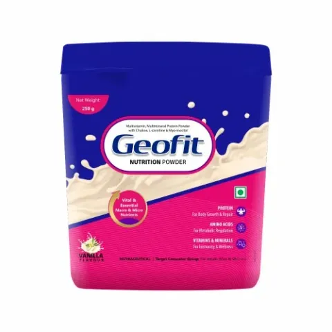 Geofit Vanilla Powder 250gm product image