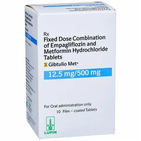 Gibtulio Met 12.5/500 Tablet product image