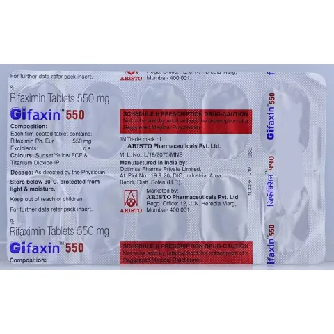 Gifaxin 550 Tablet product image