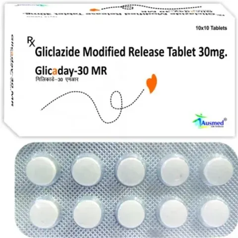 Glicaday 30 Mr Tablet product image