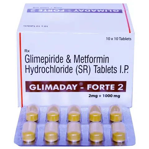 Glimaday-forte 2 Tablet product image