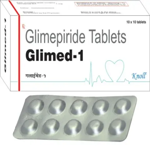 Glimed 1mg Tablet product image