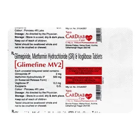 Glimefine Mv 2 Tablet product image