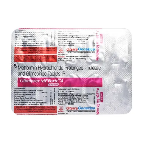 Glimiprex Mf Forte 4 Tablet product image