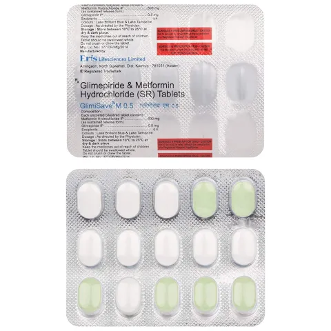 Glimisave M 0.5 Forte Tablet product image