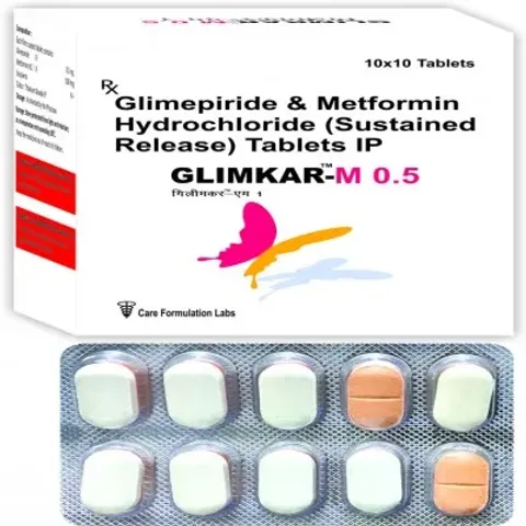 Glimkar M 0.5 Tablet product image