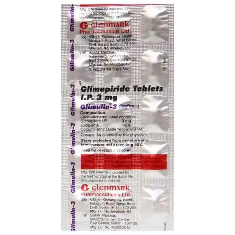 Glimulin 3 Tablet product image