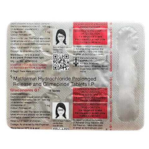 Gluconorm G1 Tablet product image