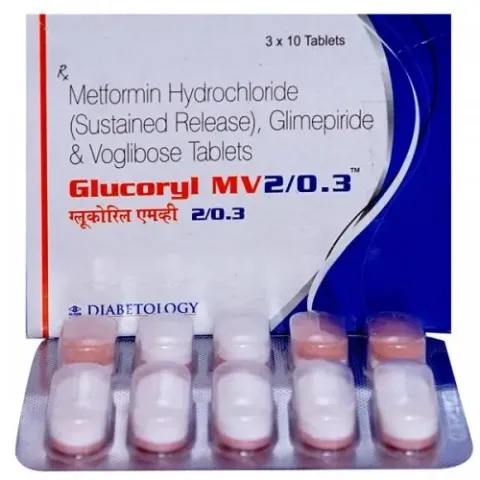 Glucoryl Mv 2/0.3 Tablet product image