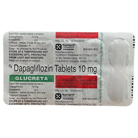 Glucreta 10 Tablet product image