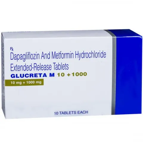 Glucreta M 10/1000 Tablet product image