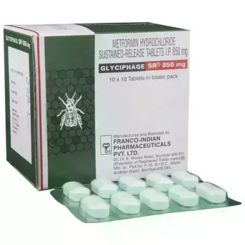 Glyciphage 850 Tablet product image