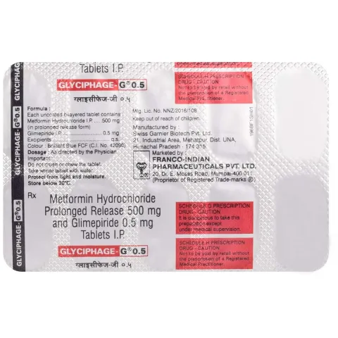 Glyciphage G 0.5 Tablet product image