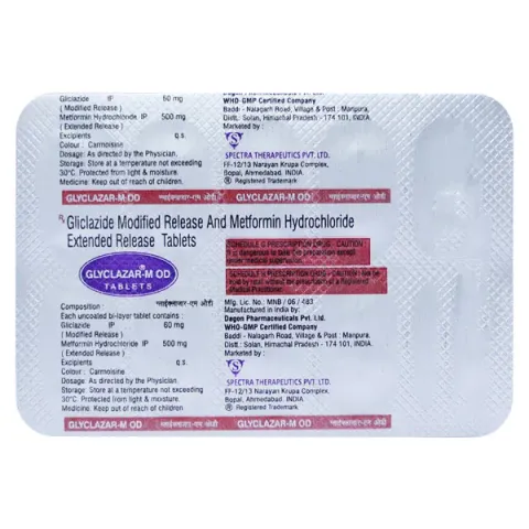 Glyclazar M Od Tablet product image