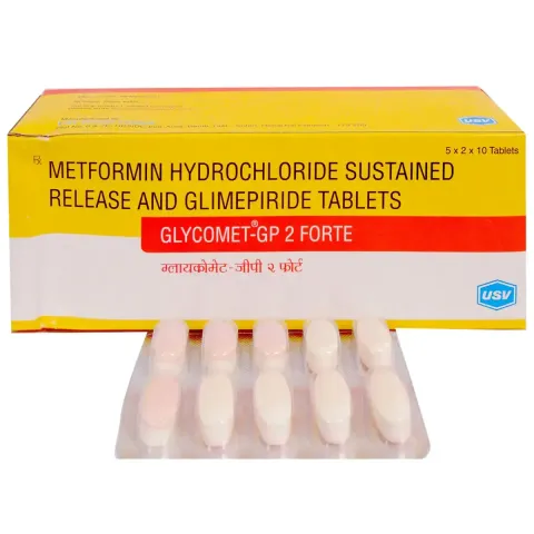 Glycomet-gp 2 Forte Tablet product image