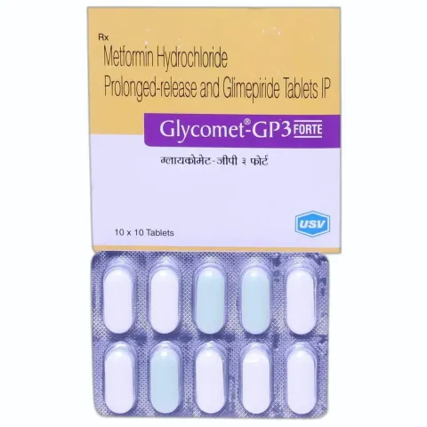Glycomet-gp 3 Forte Tablet product image