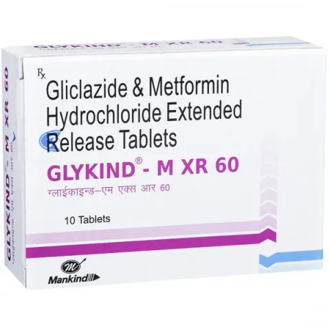 Glykind M 60 Xr Tablet product image