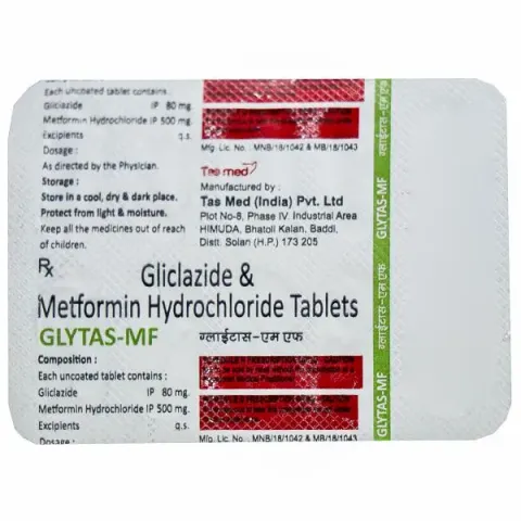 Glytas Mf Tablet product image