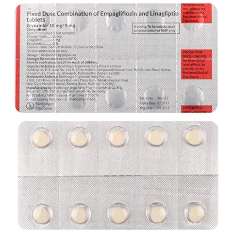 Glyxambi 10/5 Tablet product image